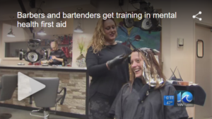 barbers and bartenders mental health first aid