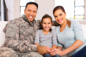 veteran's family