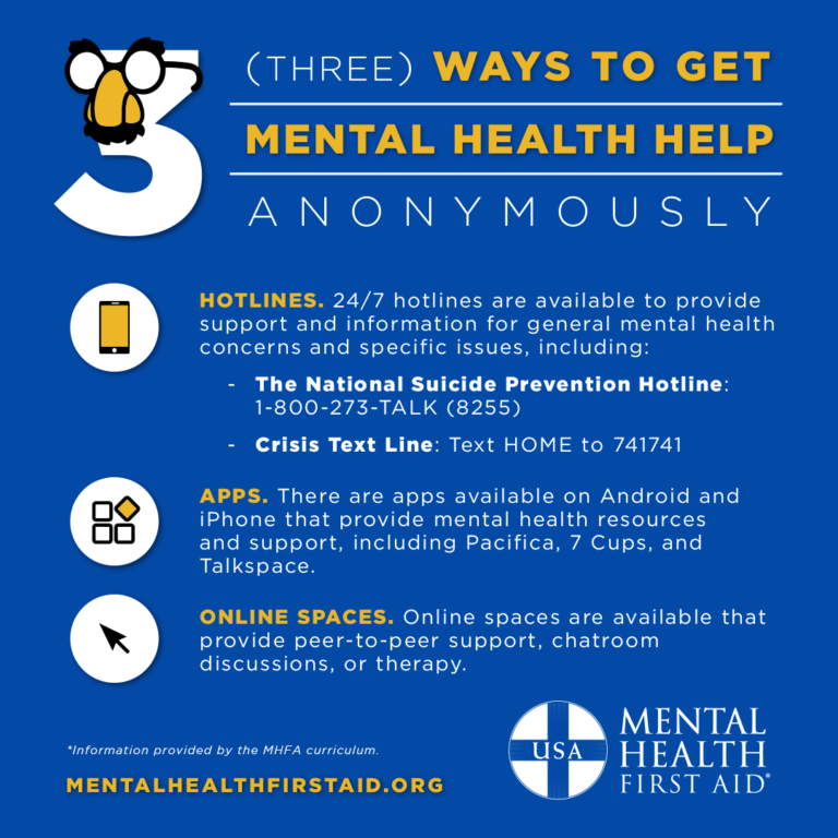 how to deal with mental health problems