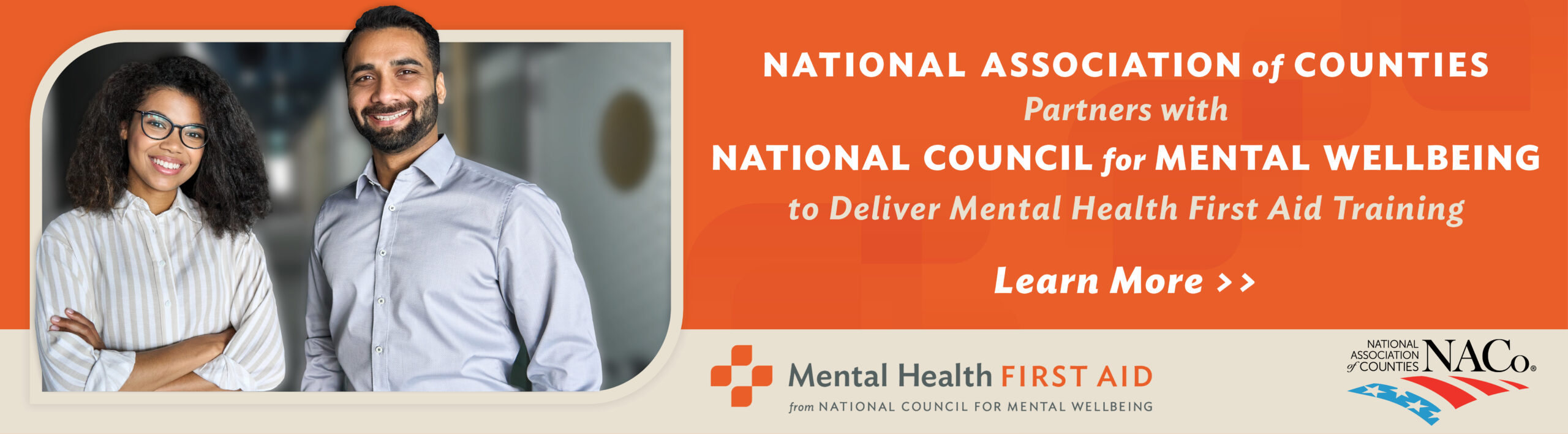 National Association of Counties Partners with National Council for Mental Wellbeing