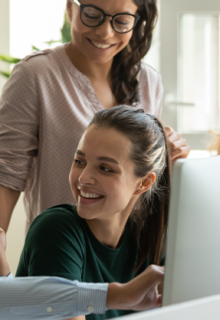 Young women applying to be MHFA Ambassador