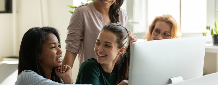 Young women applying to be MHFA Ambassador