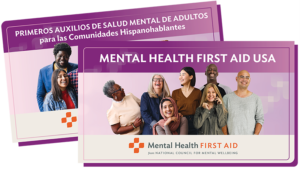 Adult MHFA course cards