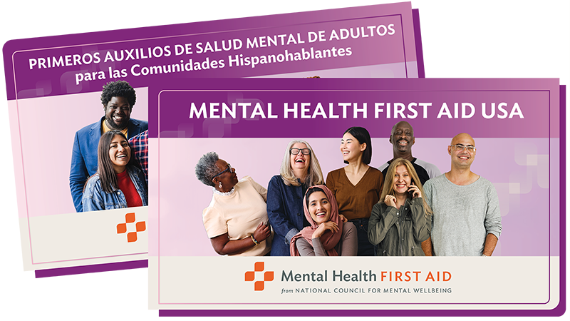 Adult MHFA course cards