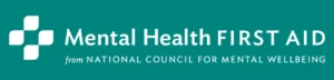 green mental health first aid banner