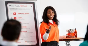 An MHFA at Work instructor