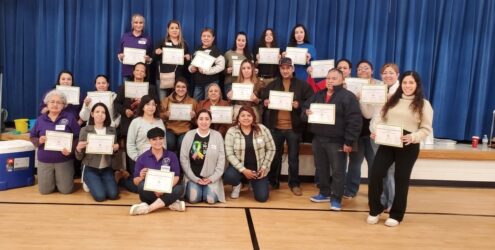 The MHFA for Spanish-speaking Communities course in Liberal, Kansas, trained two dozen First Aiders